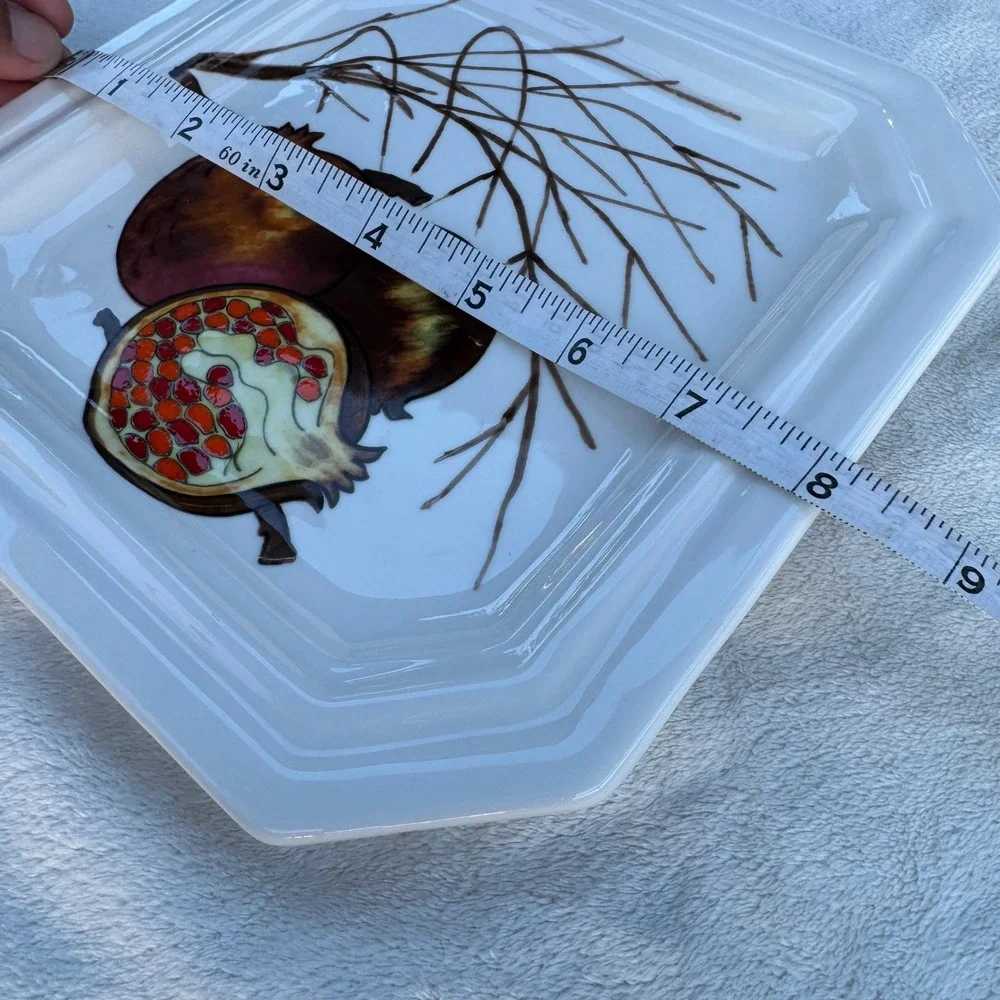 M.A.C. Italy Ceramic Plate 8.5